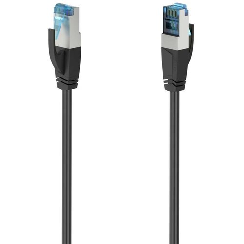 Hama 00200681 RJ45 omrežni kabel\, Patch kabel CAT 6a S/FTP 3.00 m črna 1 kos, (20419825) Cene