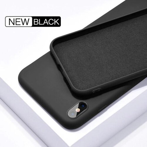  Liquid Silicone ovitek - Samsung Note10+ | Črn Cene