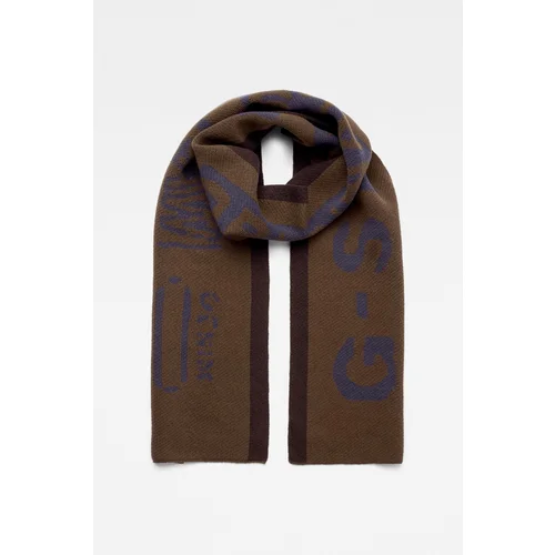 G-star Scarf - Effo vector brown