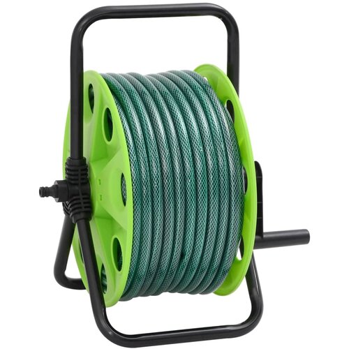 vidaXL Prostostoječi kolut za cev s 30 m cevi PVC Cene