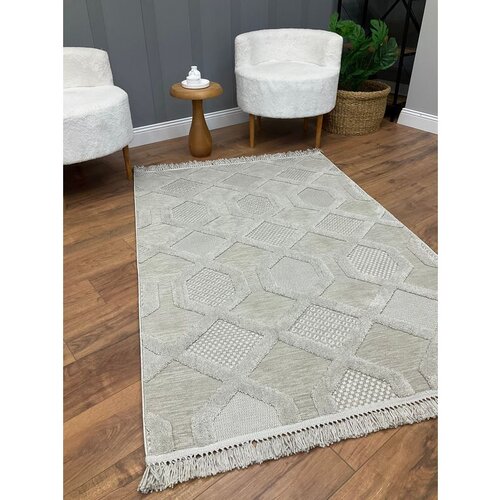 Conceptum Hypnose Tasarım geometrik - grey grey carpet (80 x 100) Slike