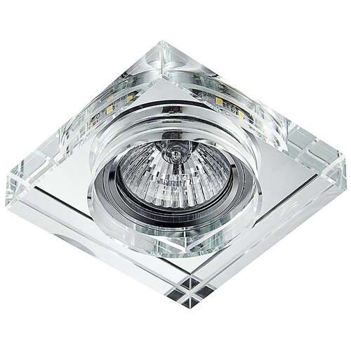  LED ugradna stropna svetiljka ELEGANT DOUBLE LIGHT 1xGU10/50W+LED/3W Cene
