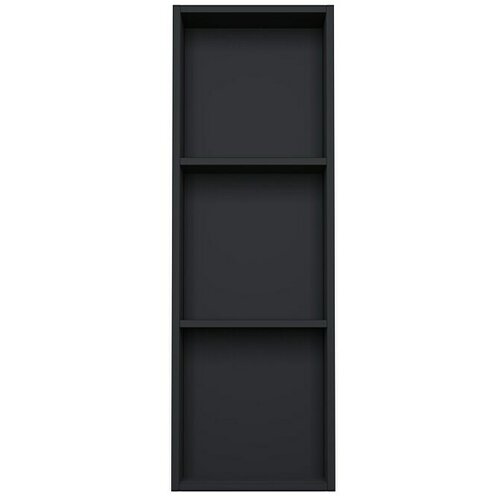 CAMARGUE Espacio Modularni regal (30 x 17 x 90 cm, Antracitne barve, Mat) Slike