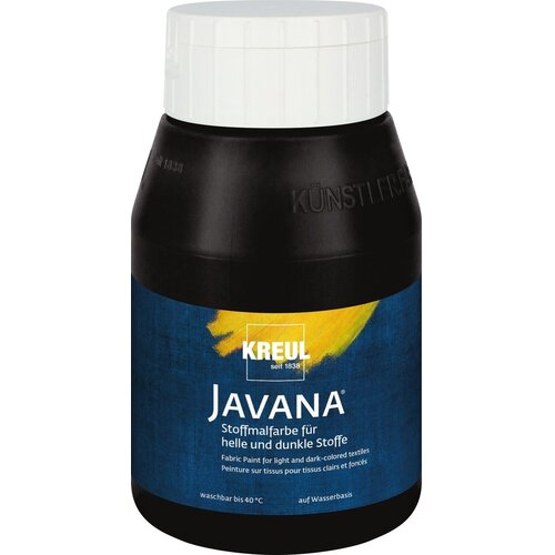 Kreul Javana Barva za tkanine Black 500 ml 1 kos Cene