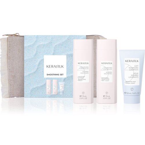 Kerasilk Essentials Smoothing Set Potovalni set za glajenje las Slike
