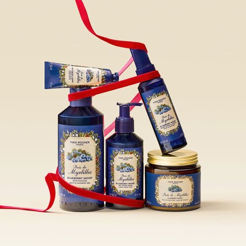 Yves Rocher Blueberry Wood gel za prhanje 400 ml Slike