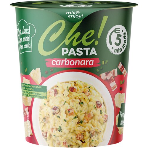 Moravka Pasta cup CHE PASTA carbonara 55g Cene