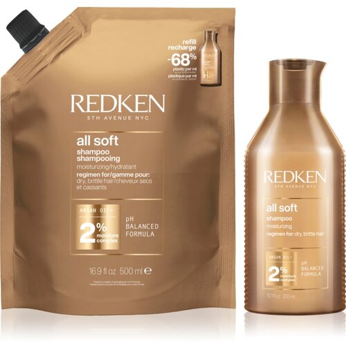 Redken All Soft ugodno pakiranje za suhe in krhke lase Cene