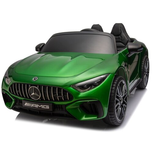 Lean_Toys Otroški električni avto Mercedes AMG SL63 24V 2X200W Zelena Cene