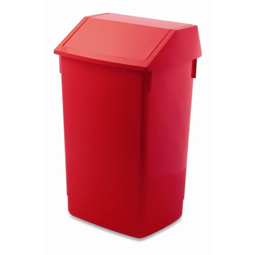 Addis Crvena plastična kanta za smeće za odvojeni otpad 60 l &amp;ndash; Slike