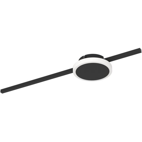Eglo LED zidna i stropna svjetiljka Sarginto, 11,7 W, crna, okrugla, 59 cm, 99608 Slike