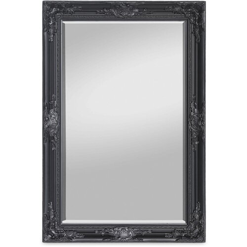 Casa Chic Manchester Zidno ogledalo s masivnim drvenim okvirom, pravokutno 90 x 60 cm Cijene