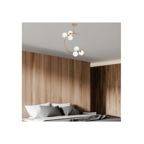 Opviq luminar 14126 zlatna visilica Slike