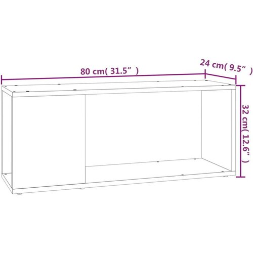  ormarić bijeli 80 x 24 x 32 cm od iverice Slike