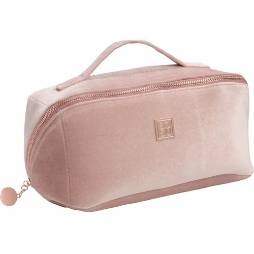 SOSU Cosmetics Luxury Velvet Vanity Bag velika kozmetička torbica za žene nijansa Nude 1 kom