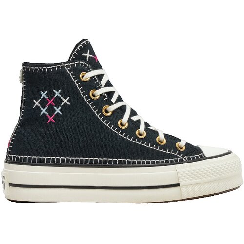 Converse Modne superge Compens&eacute;es Ctas Lift Hi Egret Črna Cene