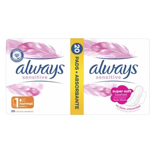 Always ultra sensitive 1 normal plus 20/1 Cene
