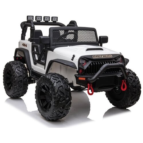  Auto na akumulator Jeep Brother JC666 - bijeli Slike