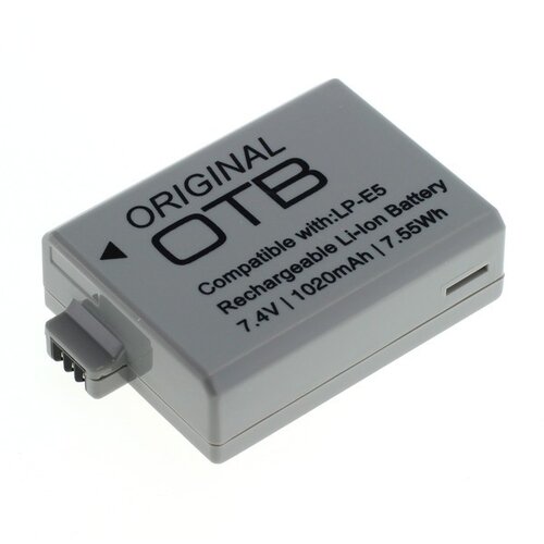 OTB Baterija LP-E5 za Canon EOS-450D / EOS-500D / EOS-1000D, 1020 mAh Slike