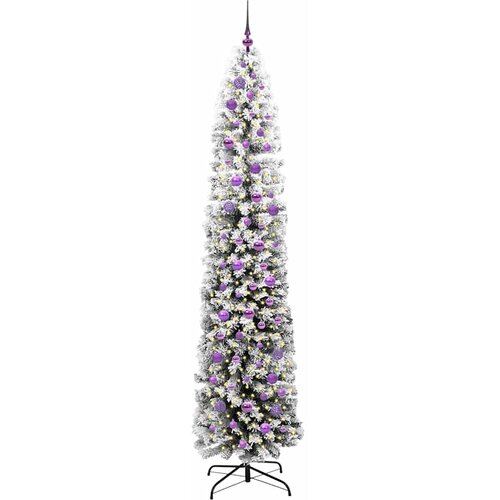  Umjetno božićno drvce Zelena 240 cm PVC i čelik i plastika Slike