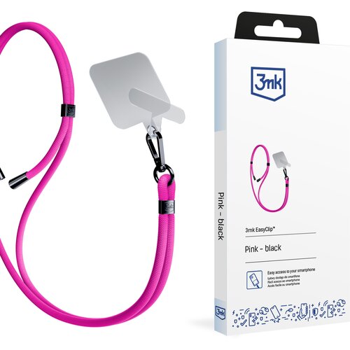 3mk OVITEK ZA TELEFON EASYCLIP PINK ČRN ZA PAMETNE TELEFONE, (21971308) Cene