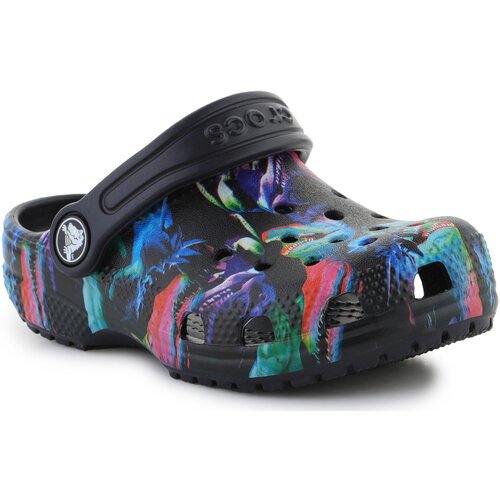 Crocs Sandali &amp;amp; Odprti čevlji Classic Dino Clog Deep 208303-4LF Večbarvna Slike