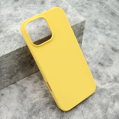 Maska gentle color za iphone 16 pro max/ žuta Slike