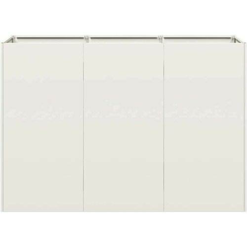 VidaXL Sadilica bijela 120x40x80 cm od hladno valjanog čelika Slike
