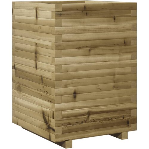 Maison Chic Vrtno cvetlično korito - Cvetlični Lonec 50x50x72 cm impregnirana borovina, (21789964) Slike
