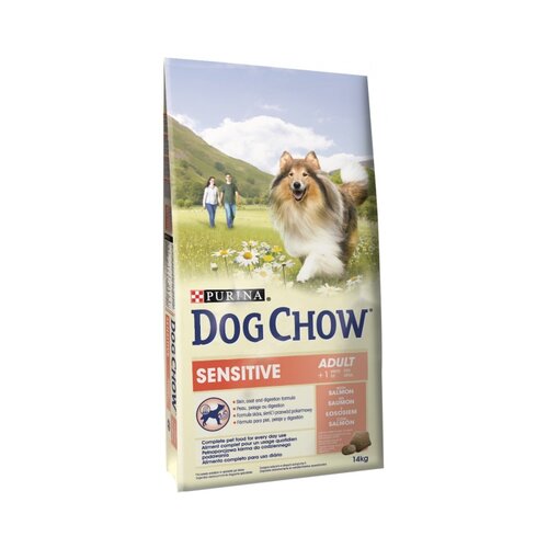 Purina Adult Sensitive z lososom - 14 kg Slike