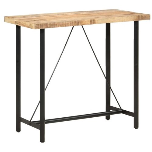  Barska mizica 120x58x107 cm robusten mangov les Cene