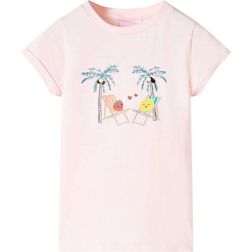  Dječja majica nježnoružičasta 128 Cijene