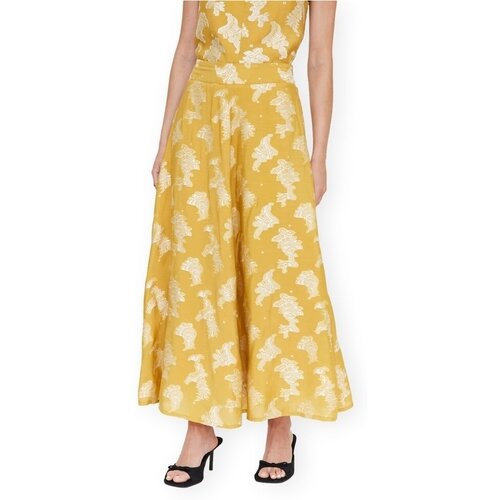Compania Fantastica Krila COMPA&amp;Ntilde;IA FANT&amp;Aacute;STICA Skirt 41302 - Abstract Rumena Slike