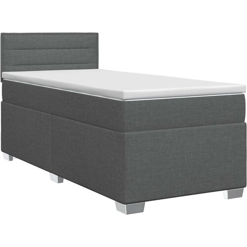  Boxspring krevet s madracem 90 x 190cm Tkanina Slike