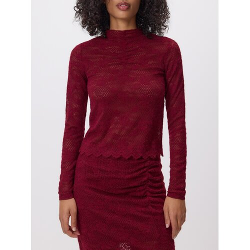 Reserved Bluza s izvezenim uzorkom - bordo Cijene