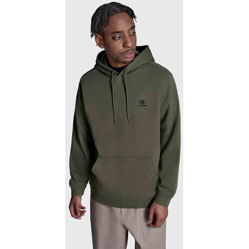 Converse mu&Scaron;ki duks embroidered star chevron standard-fit fleece hoodie Cene