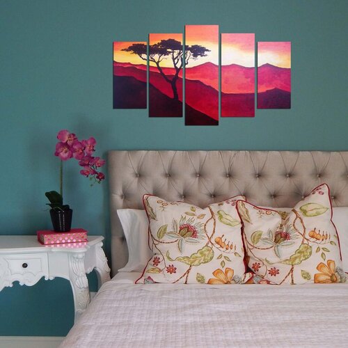 Wallity Set Slika 5PMX-107, 5 Delova Cene