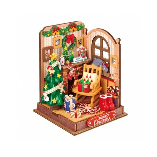 Robotime Christmas Fireplace Slike