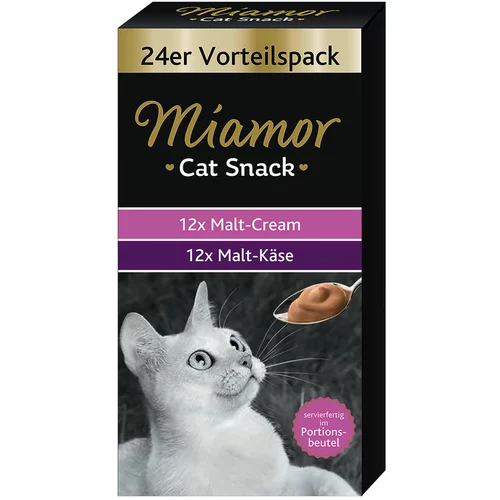 Miamor Cat Snack sladna krema & slad-sir multi kutija - 48 x 15 g