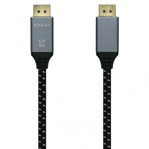 AISENS Displayport V1.4 mo&scaron;ki/mo&scaron;ki kabel 1,5M siv, (21407154) Cene