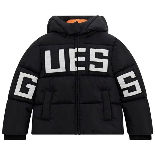 Guess HOODED PADDED JACKET Crna Slike