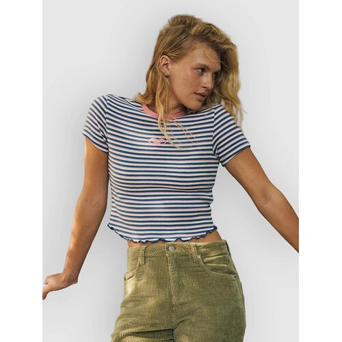 Roxy Bright Lights Baby T-shirt coconut milk stripy mini Cene
