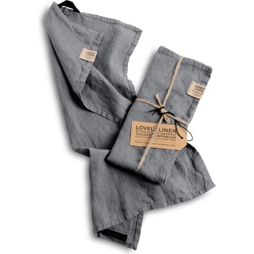 Lovely Linen Brisača za goste / Platzset Misty - Misty Dawn Slike
