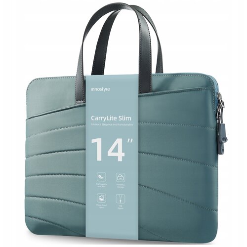 Innostyle ŽENSKA TORBA ZA PRENOSNI RAČUNALNIK 14 WATERPROOF CARRYLITE SLIM GREEN, (21747149) Cene