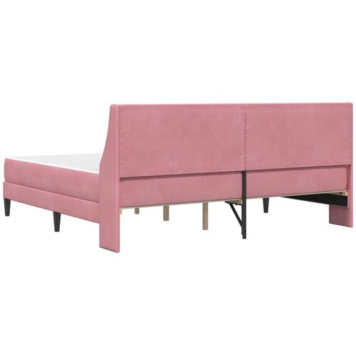  Okvir kreveta s madracem Zidne 2 pcs Ružičasta Bar&amp;scaron;un - Ružičasta 200 x 200 cm Slike