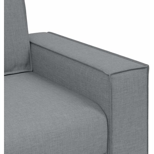  Dvosjed Sofa Svijetlo siva 160x78x84 cm Tkanina Slike