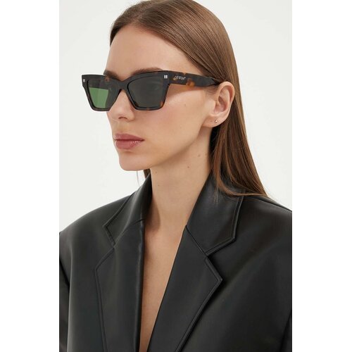 Off-white Ženske naočare za sunce Cincinnati 0OERI110 16055 00, Tamnobraon Slike