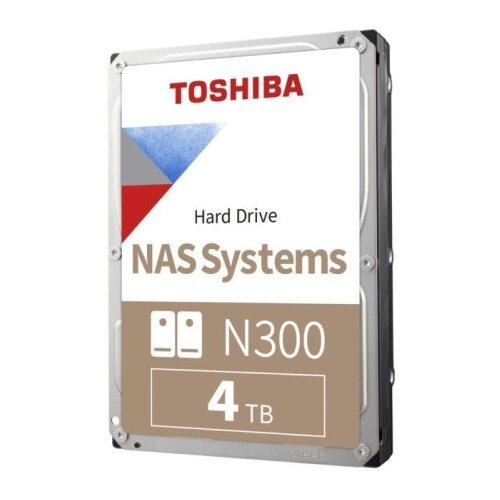 Toshiba 4TB N300 NAS 3,5" SATA 6Gb/s 7200rpm 512MB HDD disk Cene