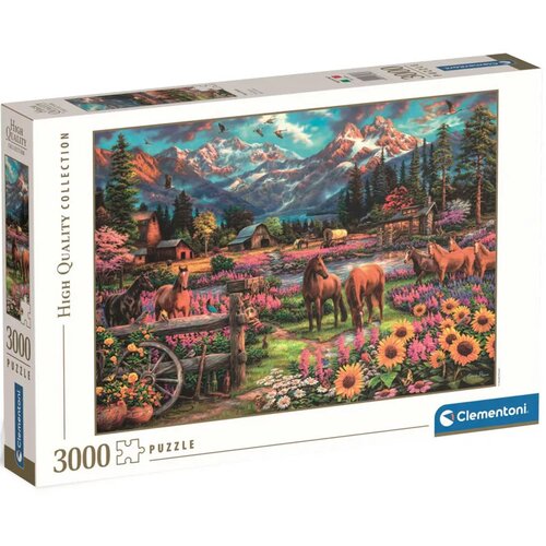Clementoni HQC Slobodno galopirajući jahač, puzzle od 3000 dijelova - Slike