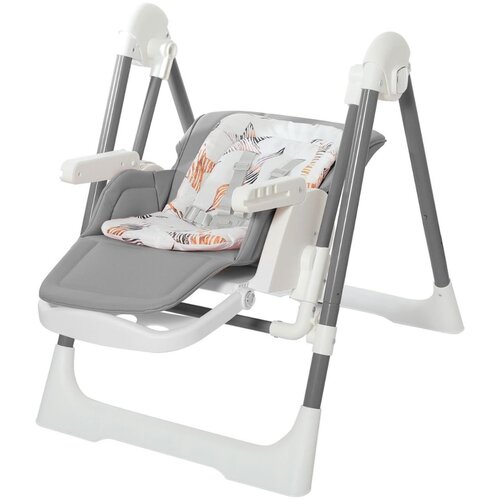 Only Swingy vi&amp;scaron;epoložajna 2u1 hranilica-ljulja&amp;scaron;ka za bebe Grey Slike